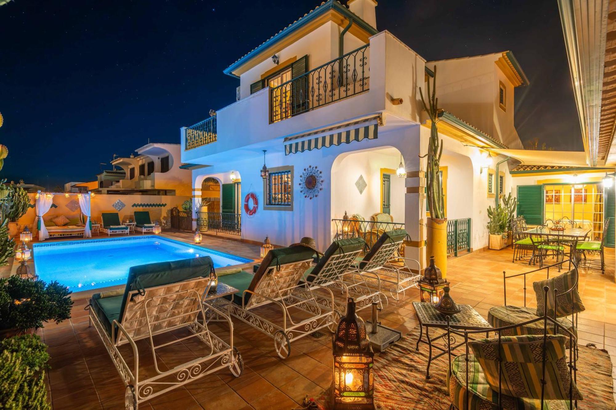 Riad Serpa Gale - Luxury, Private Pool, Ac, Wifi, 5 Min From The Beach Guia  Exteriér fotografie
